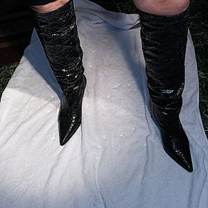 Gucci Snakeskin Boot mid 2000s.